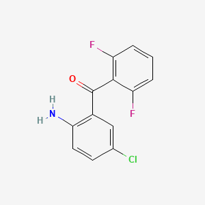 2-Amino-5-cloro-2,6-difluorobenzofenona丨CAS 28910-83-0