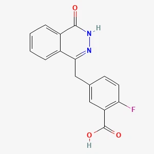 2-Fluoro-5-((4-oxo-3,4-dihidroftalazina-1-il) metil) àcid benzoic 丨 CAS 763114-26-7