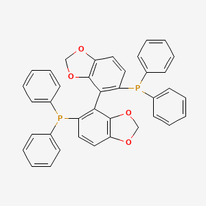 4,4'-Bi{-1,3-benzodioxol-5,5'-diilbis(difenilfosfina)丨CAS 210169-54-3
