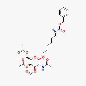 Àcid carbàmic, N-6-3,4,6-tri-O-acetil-2-(acetilamino)-2-desoxi- -D-galactopiranosiloxihexil-, fenilmetil èster丨CAS 159173-77-0