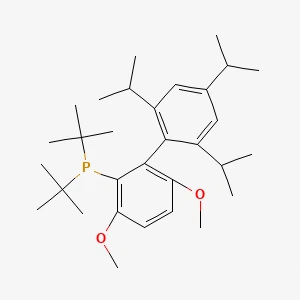 Di-tert-butil (2 ', 4', 6'-triisopropyl -3, 6- dimetoxy- (1,1'-biphenyl) -2- yl) fosfina 丨 Cas 1160861-53-9